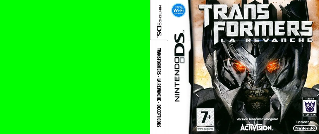 Transformers - Revenge of the Fallen - Decepticons Version — box-texture (FR)
