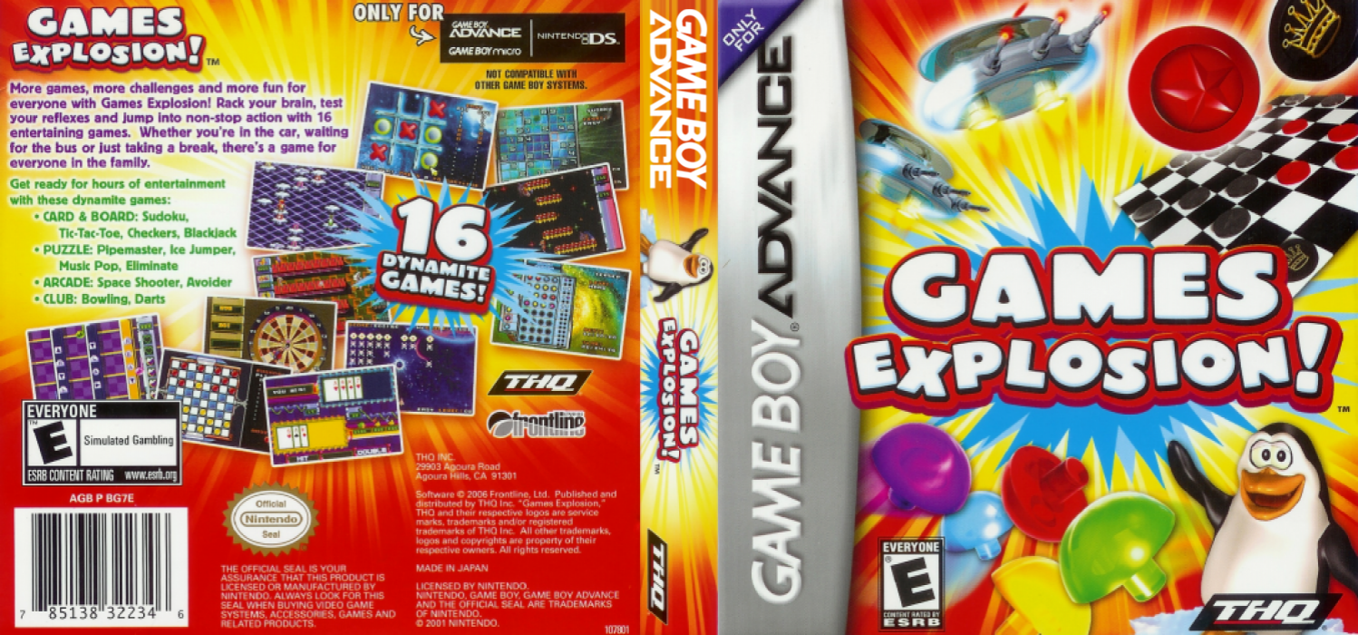 Games Explosion! — box-texture (US)