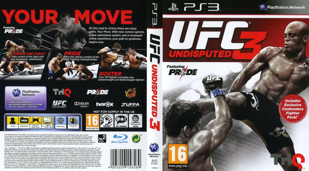 UFC Undisputed 3 — box-texture (EU)