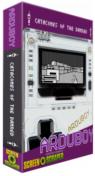 Catacombs of the damned! — box-3D (SS)