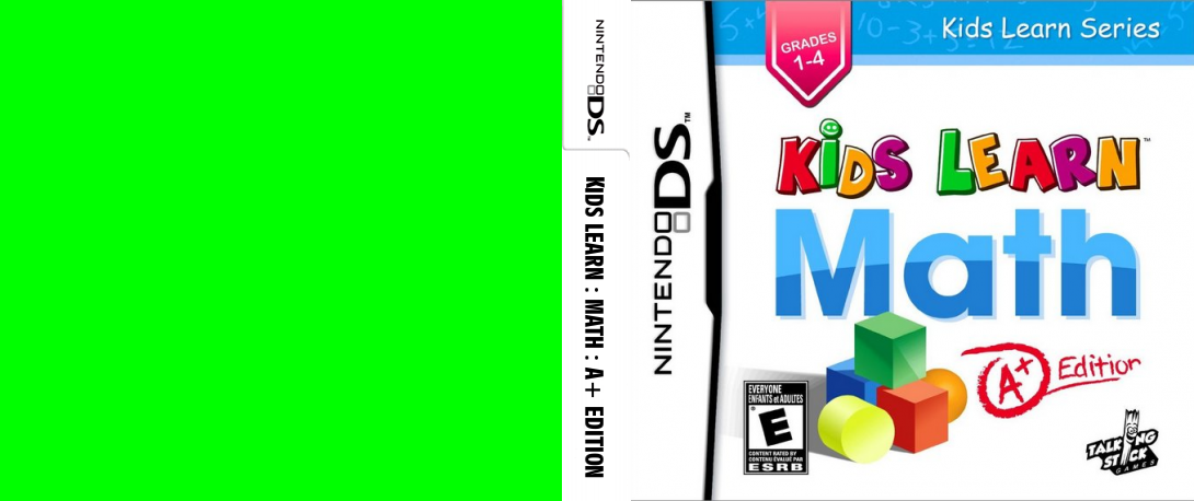 Kids Learn - Math - A+ Edition — box-texture (US)