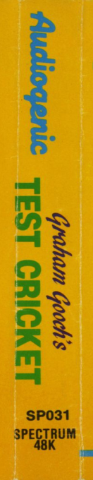 Graham Gooch's Test Cricket — box-2D-side (EU)