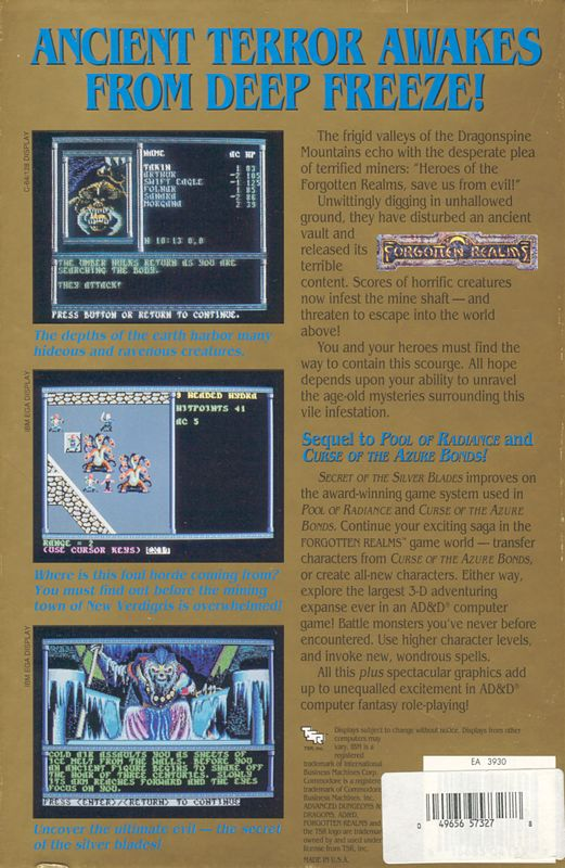 Secret Of The Silver Blades — box-2D-back (US)