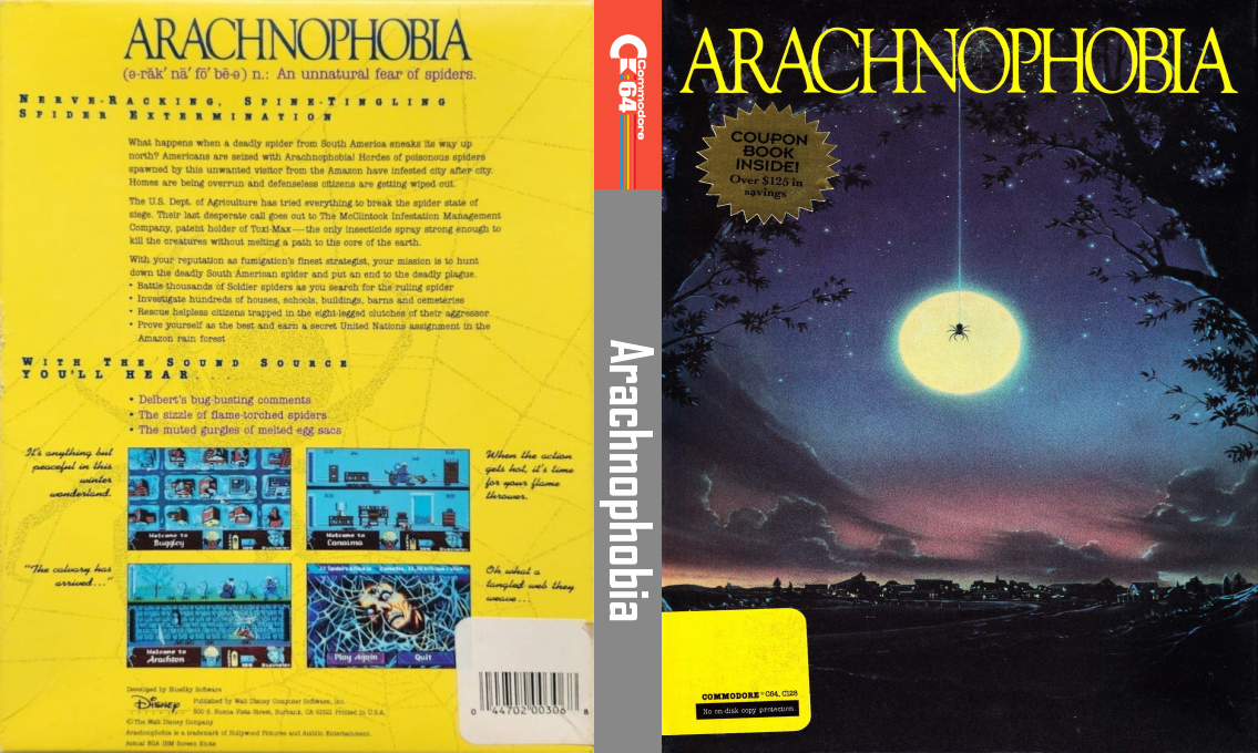 Arachnophobia — box-texture (US)