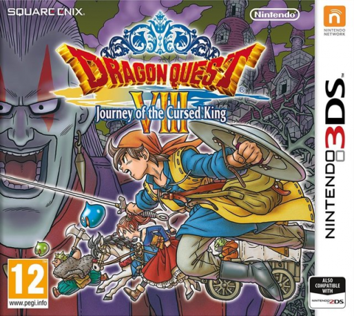 Dragon Quest VIII - Sora to Umi to Daichi to Norowareshi Himegimi — box-2D (EU)