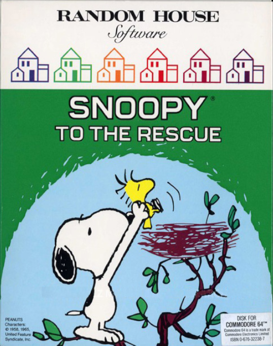 Snoopy to the Rescue box art