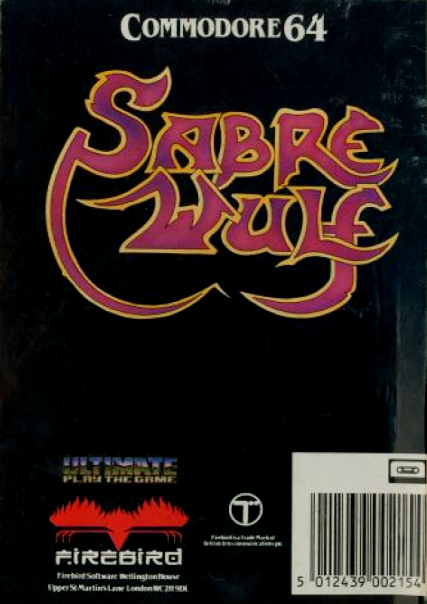 Sabre Wulf — box-2D-back (EU)