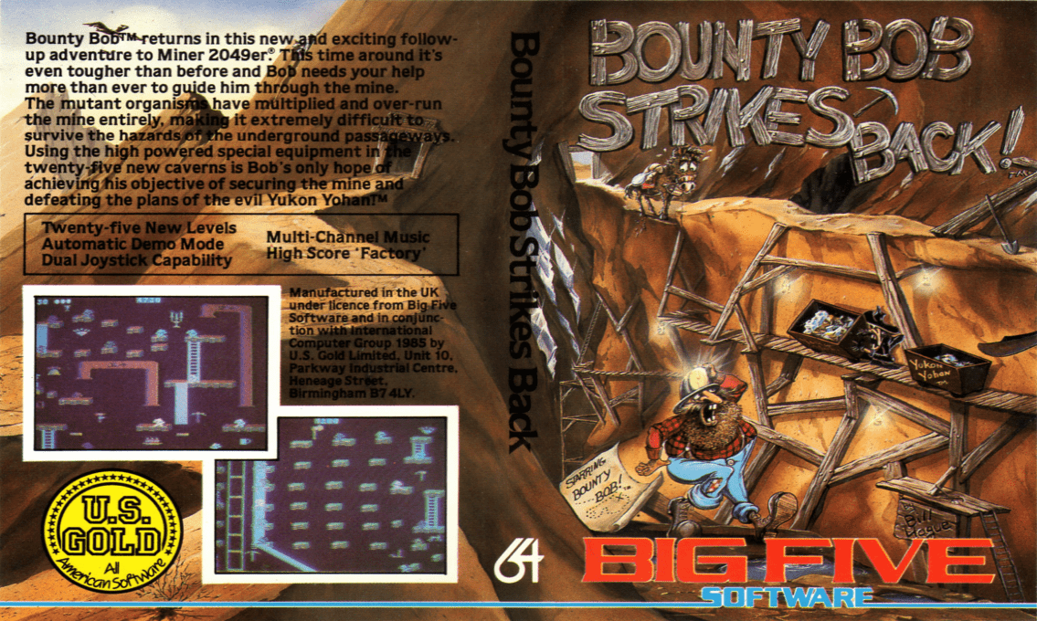 Bounty Bob Strikes Back! — box-texture (EU)