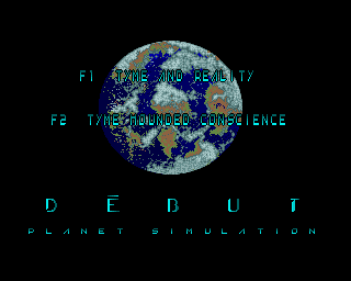 Debut - Planet Simulation — sstitle (WOR)