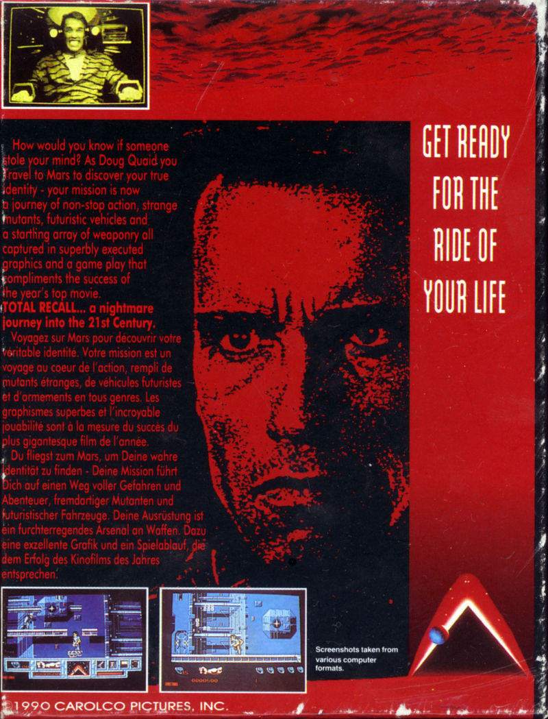 Total Recall — box-2D-back (EU)