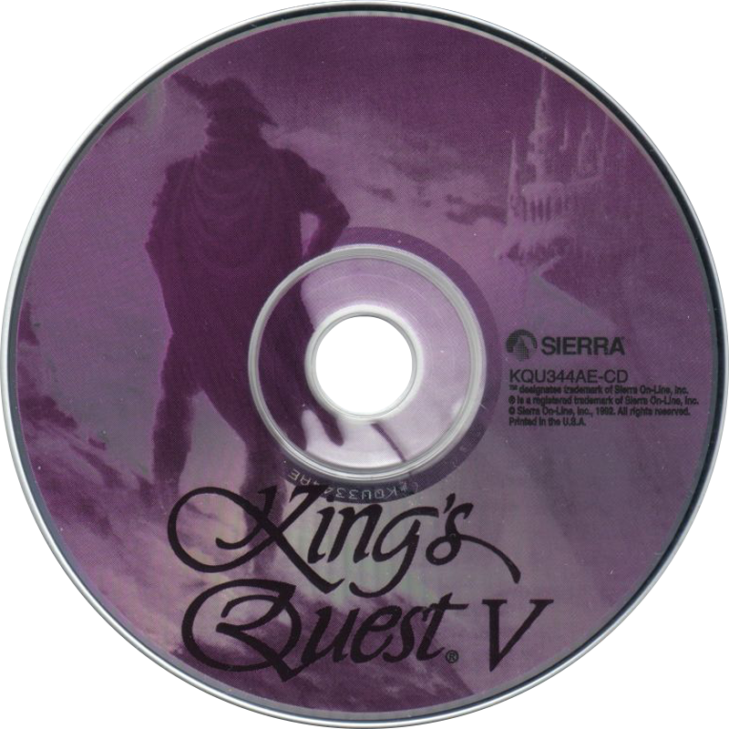King's Quest V: Absence Makes the Heart Go Yonder! — support-2D (US)