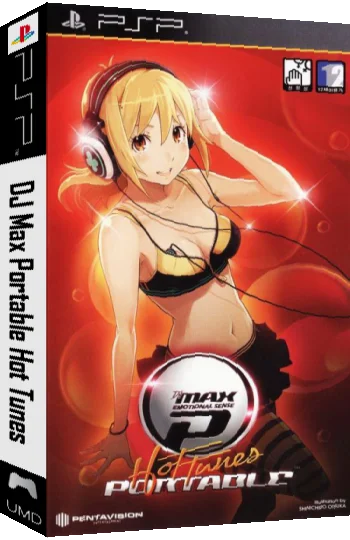 DJ Max Portable - Hottunes — box-3D (KR)