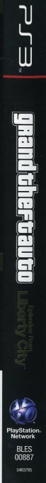 Grand Theft Auto - Episodes from Liberty City — box-2D-side (DE)