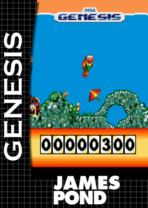 James Pond - Underwater Agent — box-2D (SS)