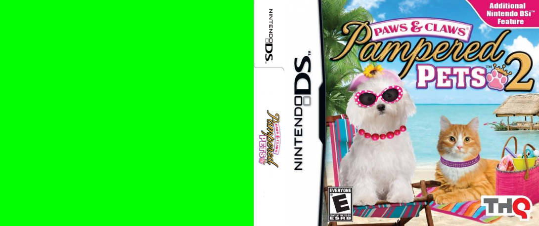 Paws & Claws - Pampered Pets 2 — box-texture (US)