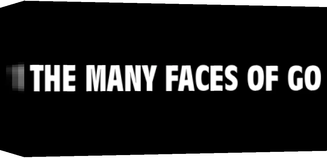 Many Faces of Go, The — box-3D (WOR)