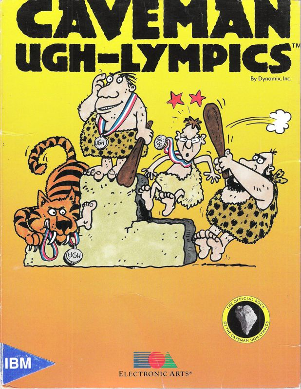 Caveman Ugh-lympics box art