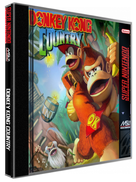 Donkey Kong Country — box-3D (US)