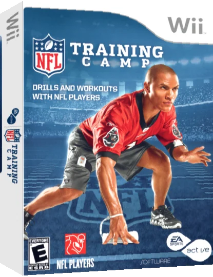 EA Sports Active - NFL Training Camp — box-3D (US)