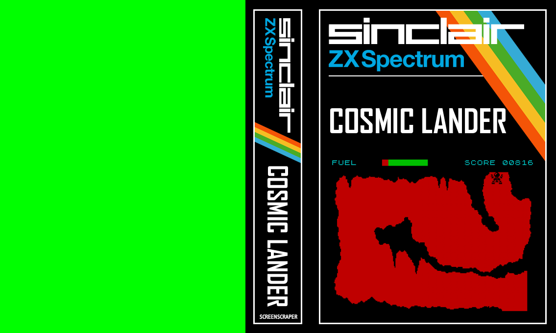 Cosmic Lander — box-texture (SS)