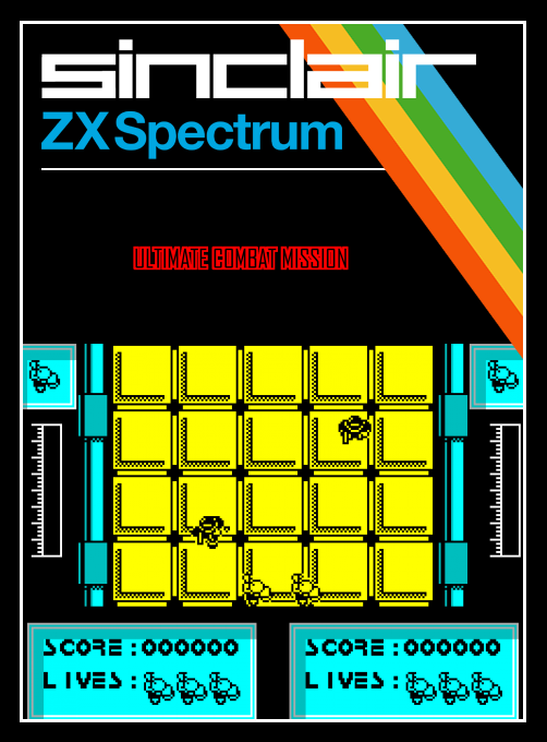 Ultimate Combat Mission — box-2D (SS)
