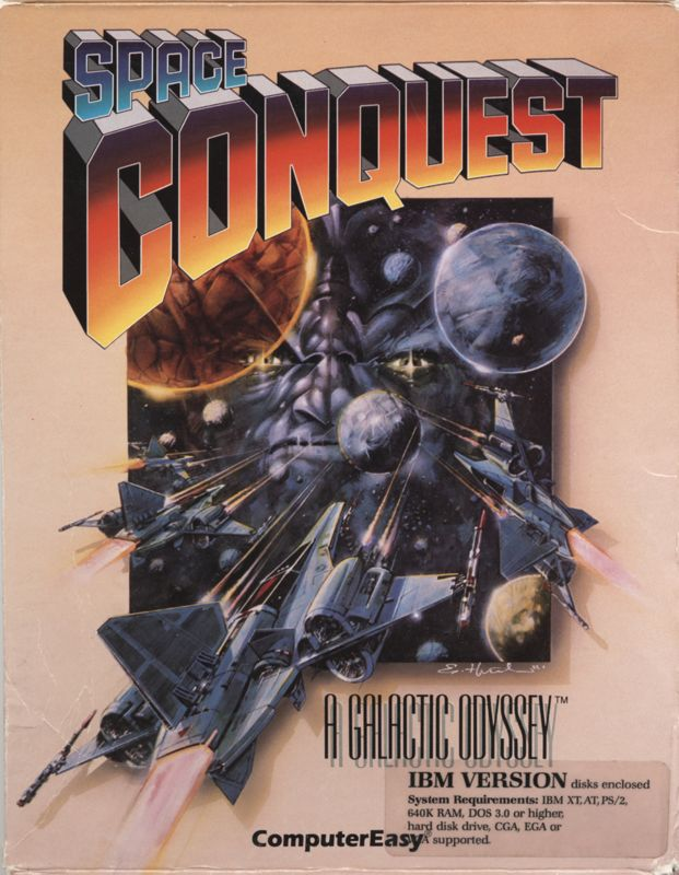 Space Conquest - A Galactic Odyssey box art