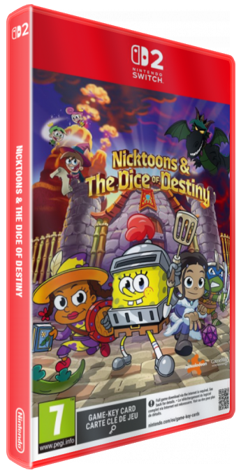 Nicktoons & The Dice of Destiny — box-3D (EU)