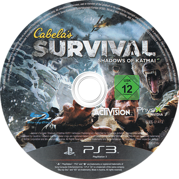Cabela's Survival - Shadows of Katmai — support-texture (EU)