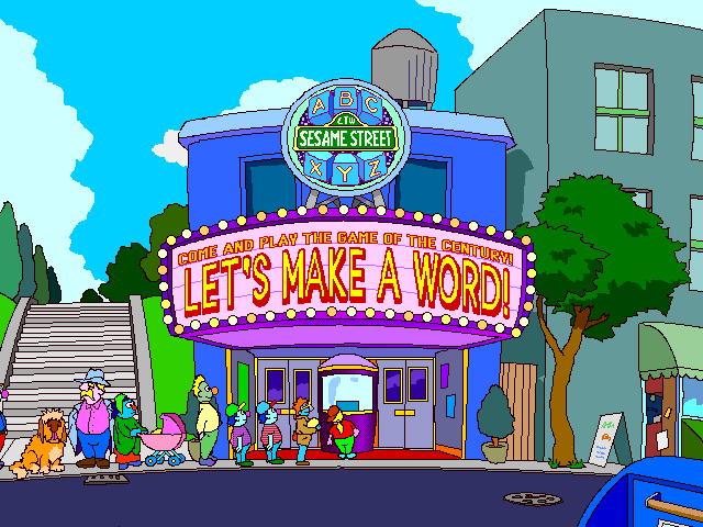 Sesame Street: Let's Make a Word! — sstitle (WOR)
