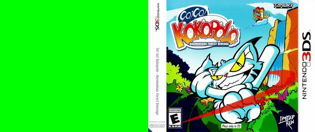 Go! Go! Kokopolo - Harmonious Forest Revenge — box-texture (US)