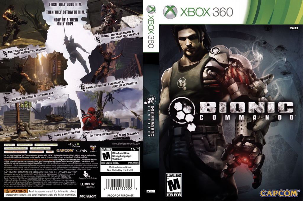 Bionic Commando — box-texture (US)
