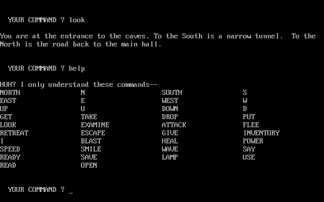 Eamon Adventure Disk IV : Quest For Trezore — ss (WOR)
