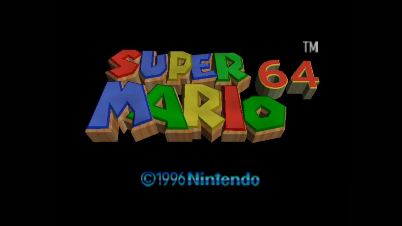 Super Mario 64 — sstitle (WOR)