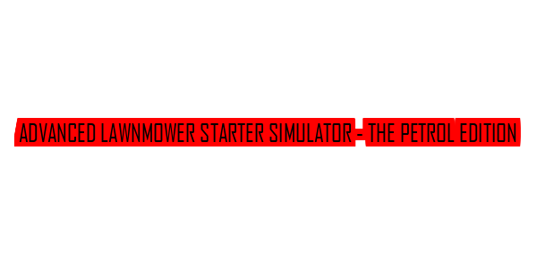 Advanced Lawnmower Starter Simulator - The Petrol Edition — wheel-hd (SS)