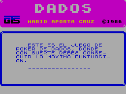 Dados — sstitle (WOR)