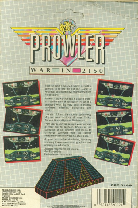 Prowler — box-2D-back (US)