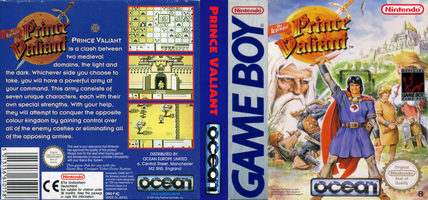 Legend Of Prince Valiant, The — box-texture (EU)