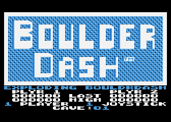 Exploding Boulder Dash — sstitle (WOR)