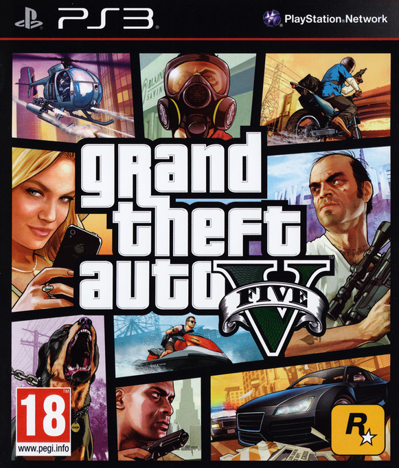 Grand Theft Auto V — box-2D (FR)