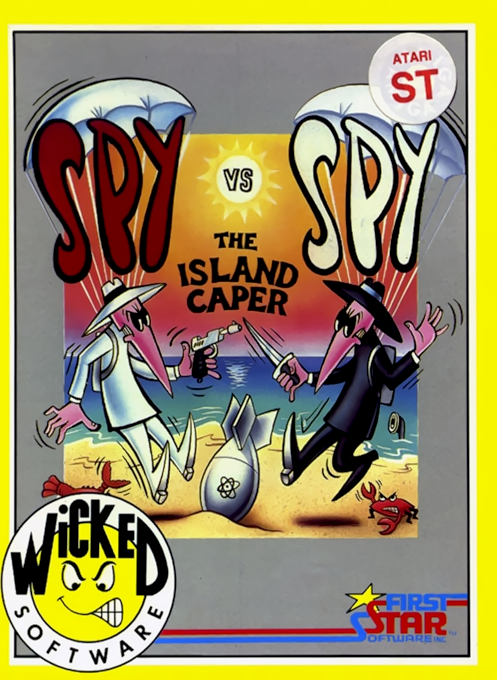 Spy vs Spy - The Island Caper box art