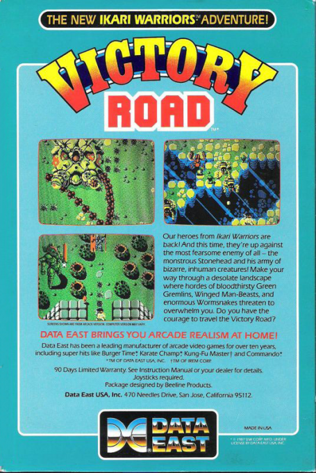 Victory Road — box-2D-back (US)