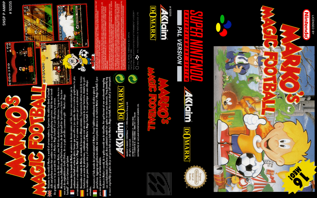 Marko's Magic Football — box-texture (EU)