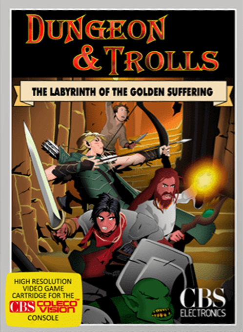 Dungeons and Trolls — box-2D (EU)