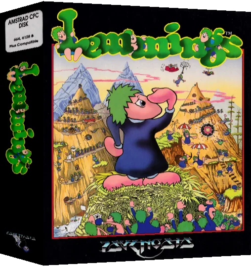 Lemmings — box-3D (EU)