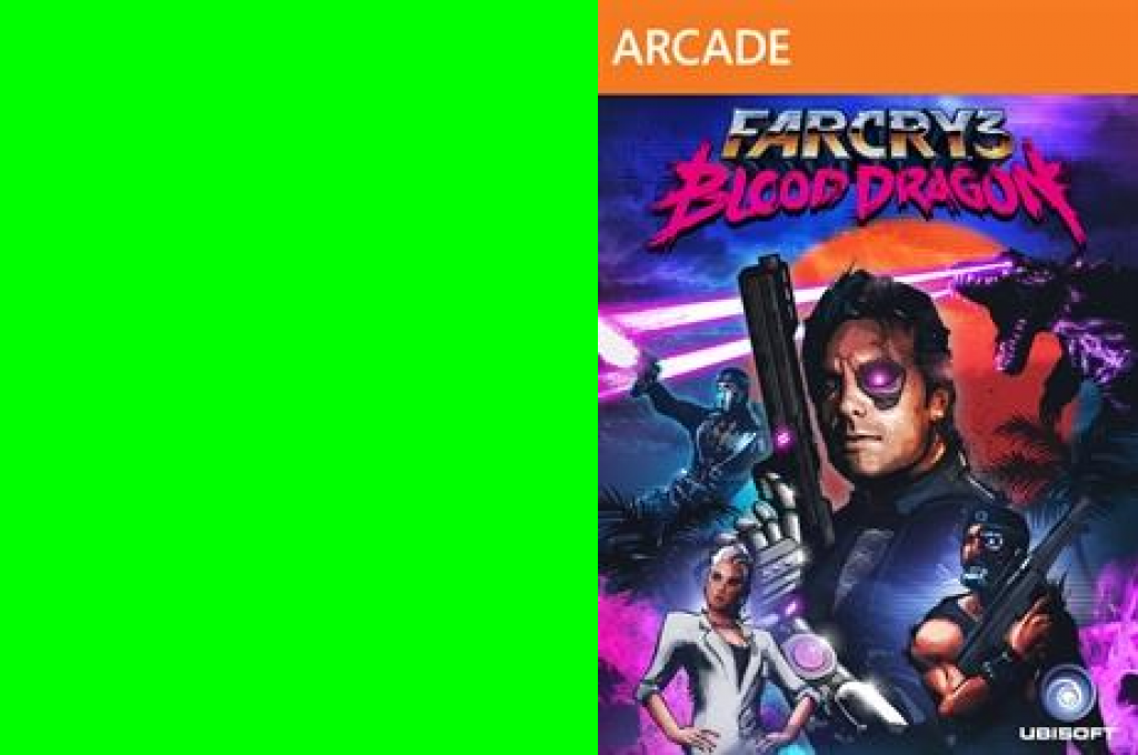 Far Cry 3 - Blood Dragon — box-texture (US)