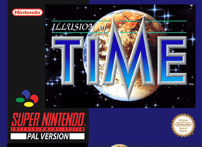 Illusion Of Gaia — box-2D (EU)