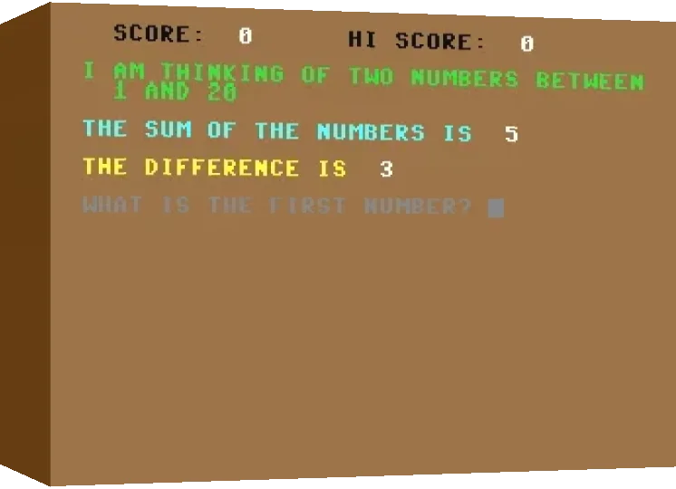 Sum Difference — box-3D (WOR)