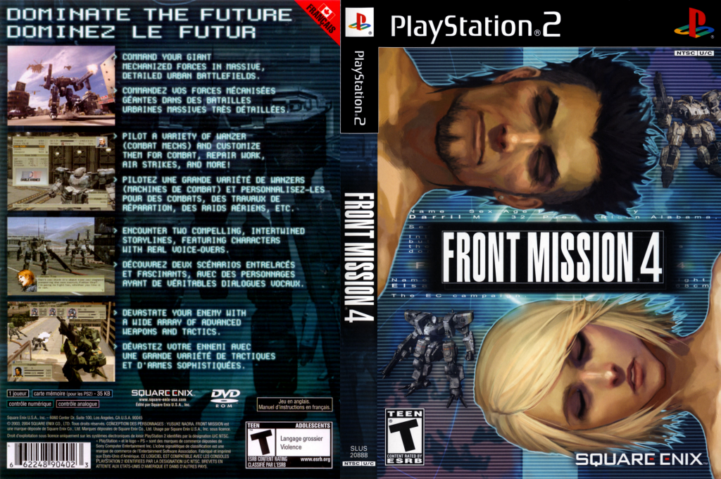 Front Mission 4 — box-texture (US)