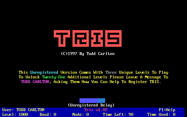 Tris box art
