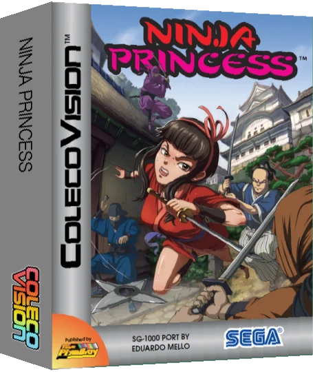 Ninja Princess — box-3D (WOR)